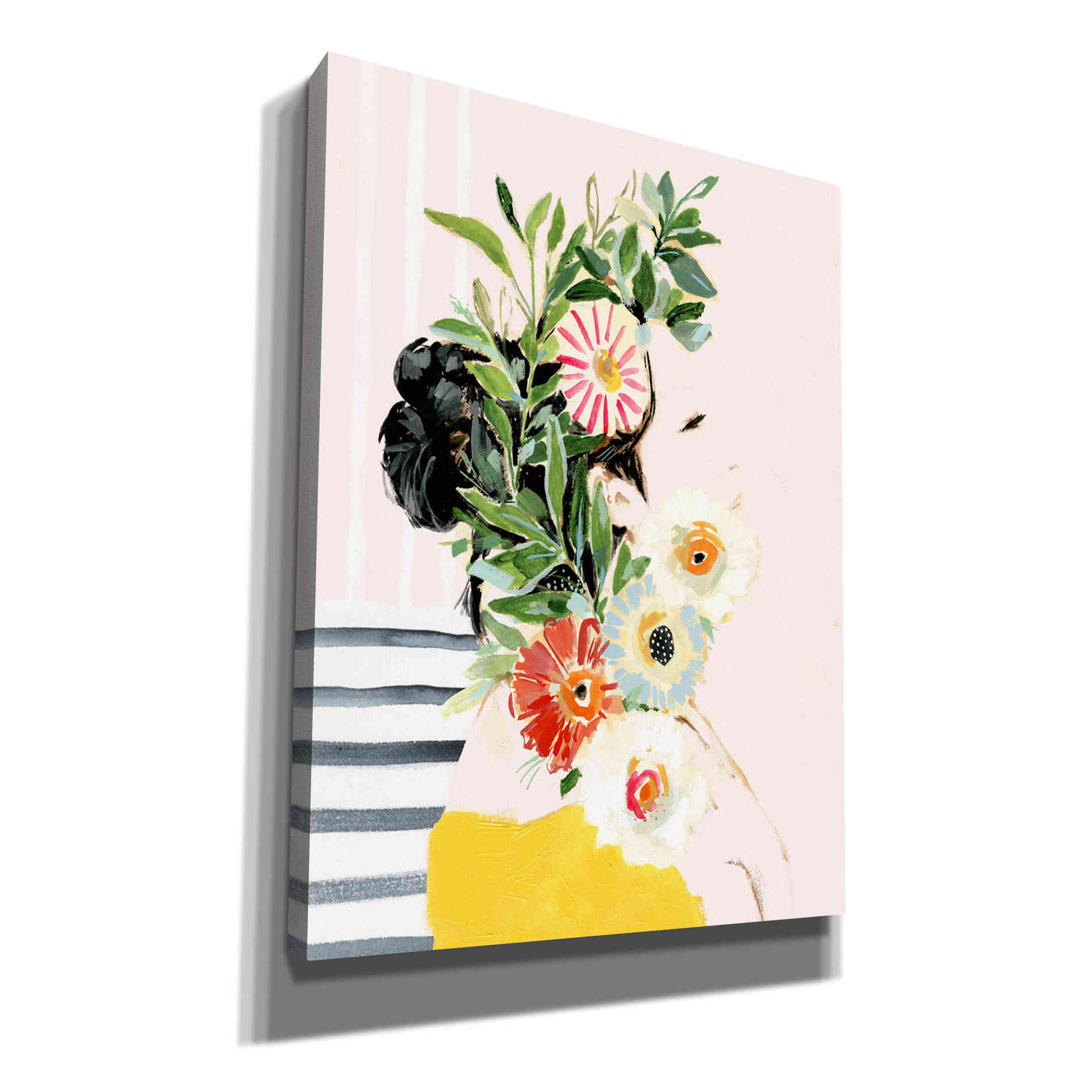 'Grow Your Own Way I' by Victoria Borges, Canvas Wall Art