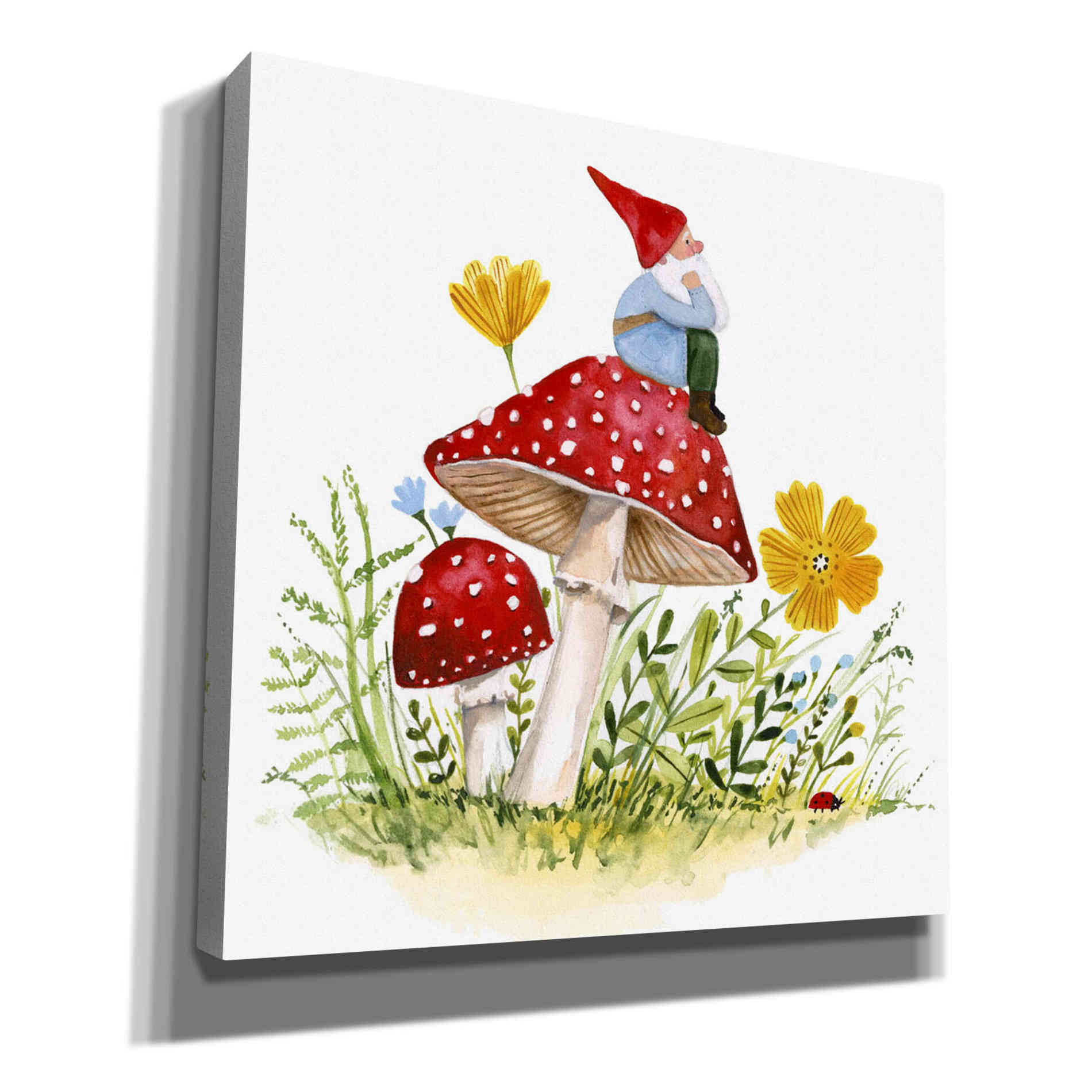 'Garden Guardian I' by Victoria Borges, Canvas Wall Art