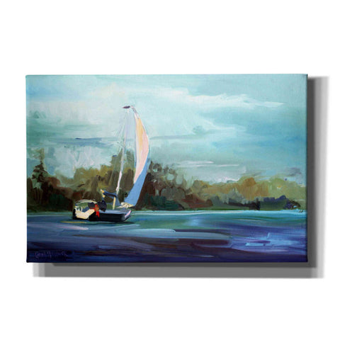 Image of 'Sailboat' by Carol Hallock, Canvas Wall Art
