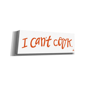 'I Can't Cook' by Erin Barrett, Canvas Wall Art