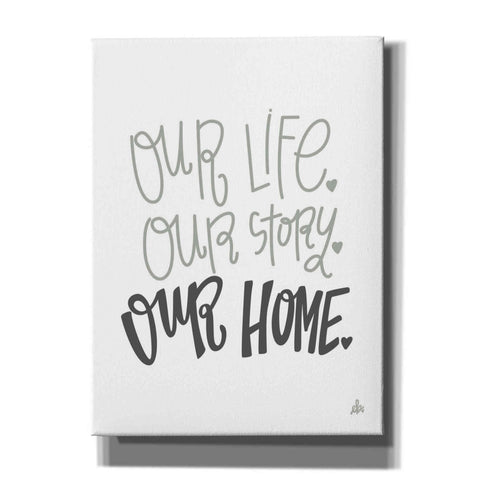 Image of 'Our Home' by Erin Barrett, Canvas Wall Art