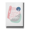 'Be Kind or Be Quiet' by Erin Barrett, Canvas Wall Art