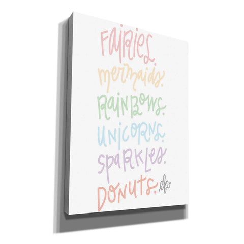 Image of 'Sparkles and Donuts' by Erin Barrett, Canvas Wall Art