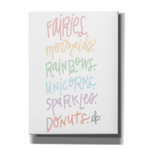 Image of 'Sparkles and Donuts' by Erin Barrett, Canvas Wall Art
