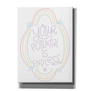'Your Potential is Endless' by Erin Barrett, Canvas Wall Art
