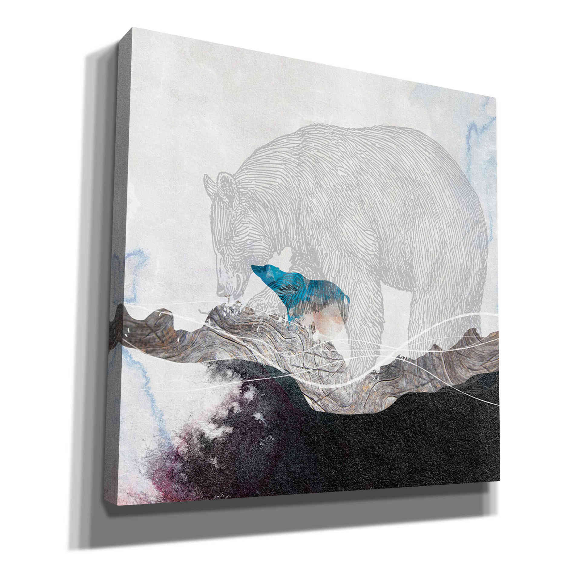 'Bear 2' by Louis Duncan-He, Canvas Wall Art