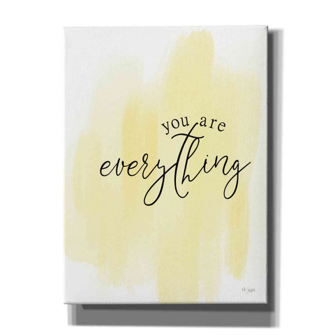 Image of 'You Are My Everything' by Jaxn Blvd, Canvas Wall Art