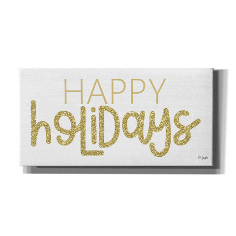 Image of 'Happy Holidays' by Jaxn Blvd, Canvas Wall Art