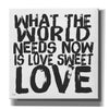 'Love Sweet Love' by Jaxn Blvd, Canvas Wall Art