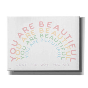 'You Are Beautiful' by Jaxn Blvd, Canvas Wall Art