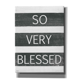 'So Very Blessed' by Jaxn Blvd, Canvas Wall Art