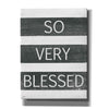 'So Very Blessed' by Jaxn Blvd, Canvas Wall Art
