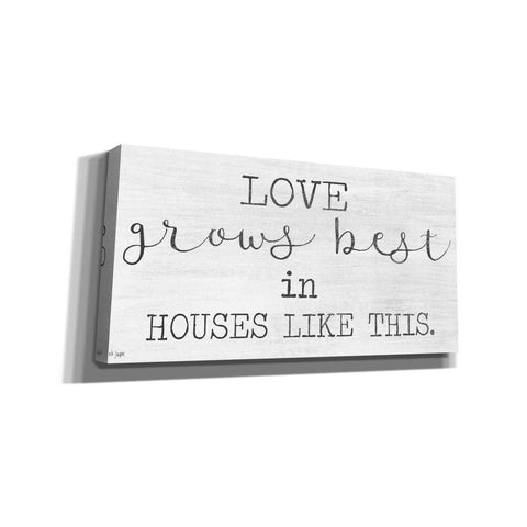 Image of 'Love Grows Best' by Jaxn Blvd, Canvas Wall Art