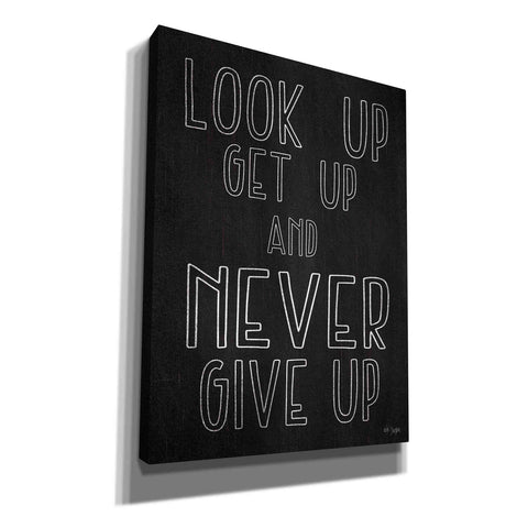 Image of 'Never Give Up' by Jaxn Blvd, Canvas Wall Art