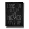 'Never Give Up' by Jaxn Blvd, Canvas Wall Art