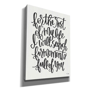 'For the Rest of My Life' by Jaxn Blvd, Canvas Wall Art