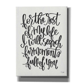 'For the Rest of My Life' by Jaxn Blvd, Canvas Wall Art