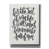 'For the Rest of My Life' by Jaxn Blvd, Canvas Wall Art