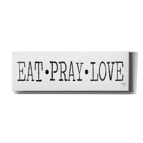 Image of 'Eat, Pray Love' by Jaxn Blvd, Canvas Wall Art