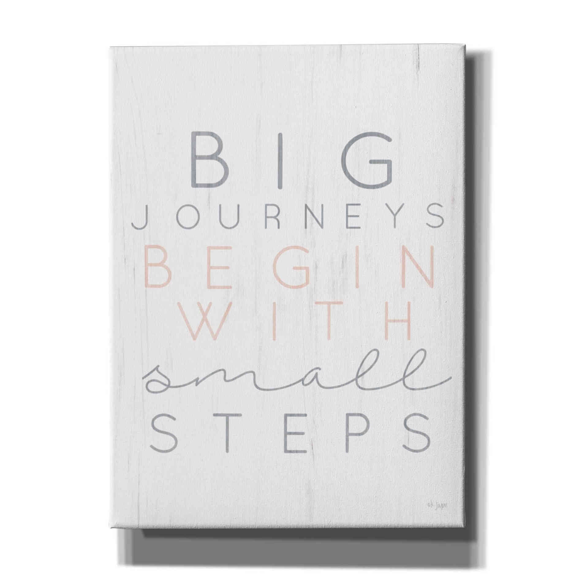 'Big Journeys' by Jaxn Blvd, Canvas Wall Art