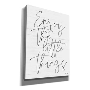 'Enjoy the Little Things' by Jaxn Blvd, Canvas Wall Art