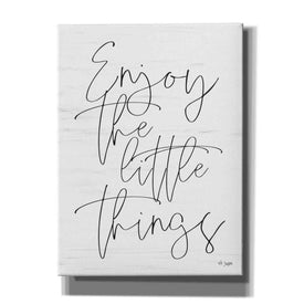 'Enjoy the Little Things' by Jaxn Blvd, Canvas Wall Art