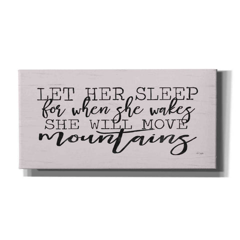 Image of 'Let Her Sleep' by Jaxn Blvd, Canvas Wall Art