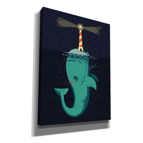 Image of 'King of The Narwhals' by Michael Buxton, Canvas Wall Art