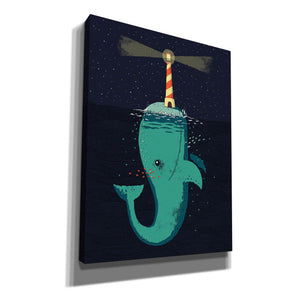 'King of The Narwhals' by Michael Buxton, Canvas Wall Art