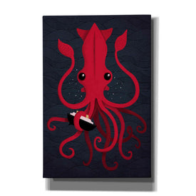 'Kraken Attaken' by Michael Buxton, Canvas Wall Art