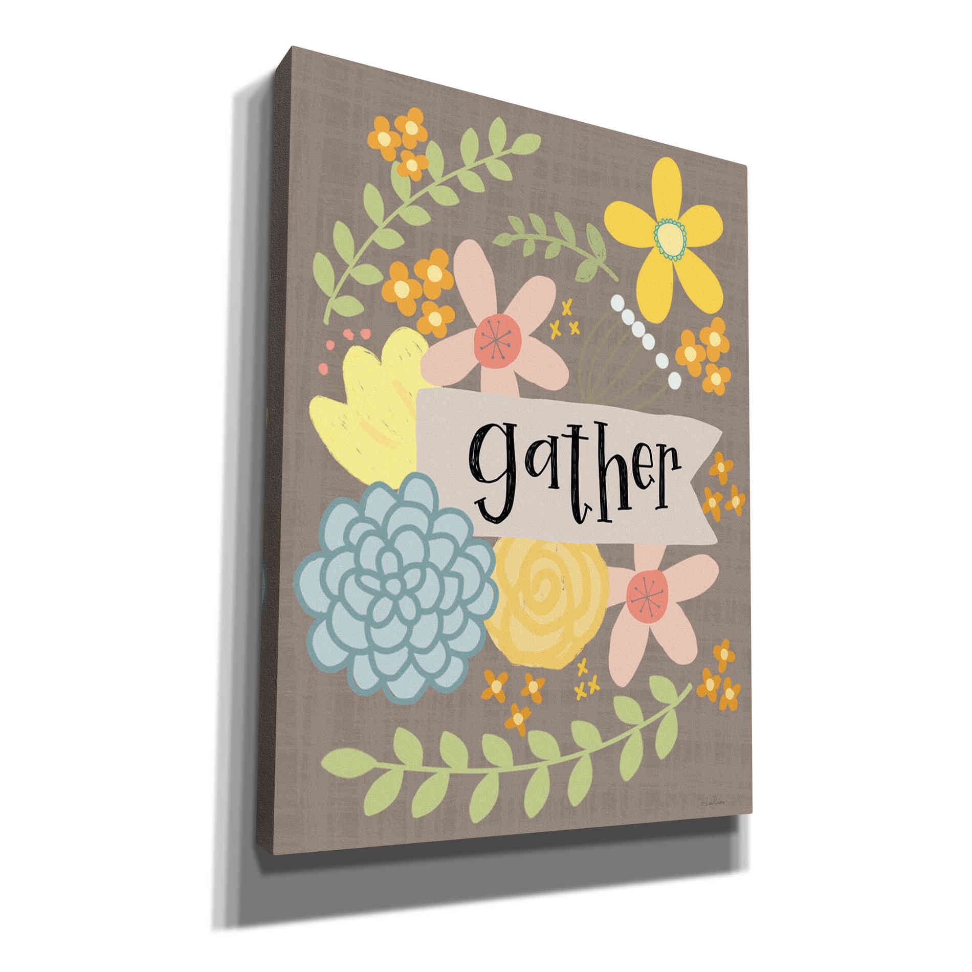 'Gather' by Lisa Larson, Canvas Wall Art