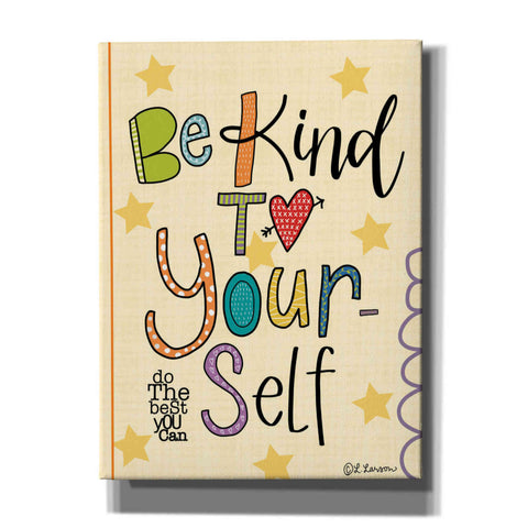 Image of 'Be Kind to Yourself' by Lisa Larson, Canvas Wall Art