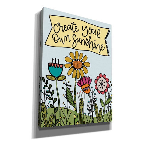 Image of 'Create Your Own Sunshine' by Lisa Larson, Canvas Wall Art