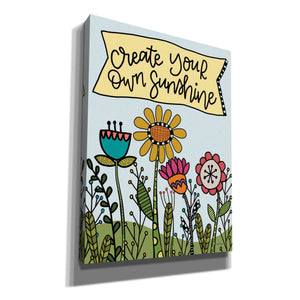 'Create Your Own Sunshine' by Lisa Larson, Canvas Wall Art