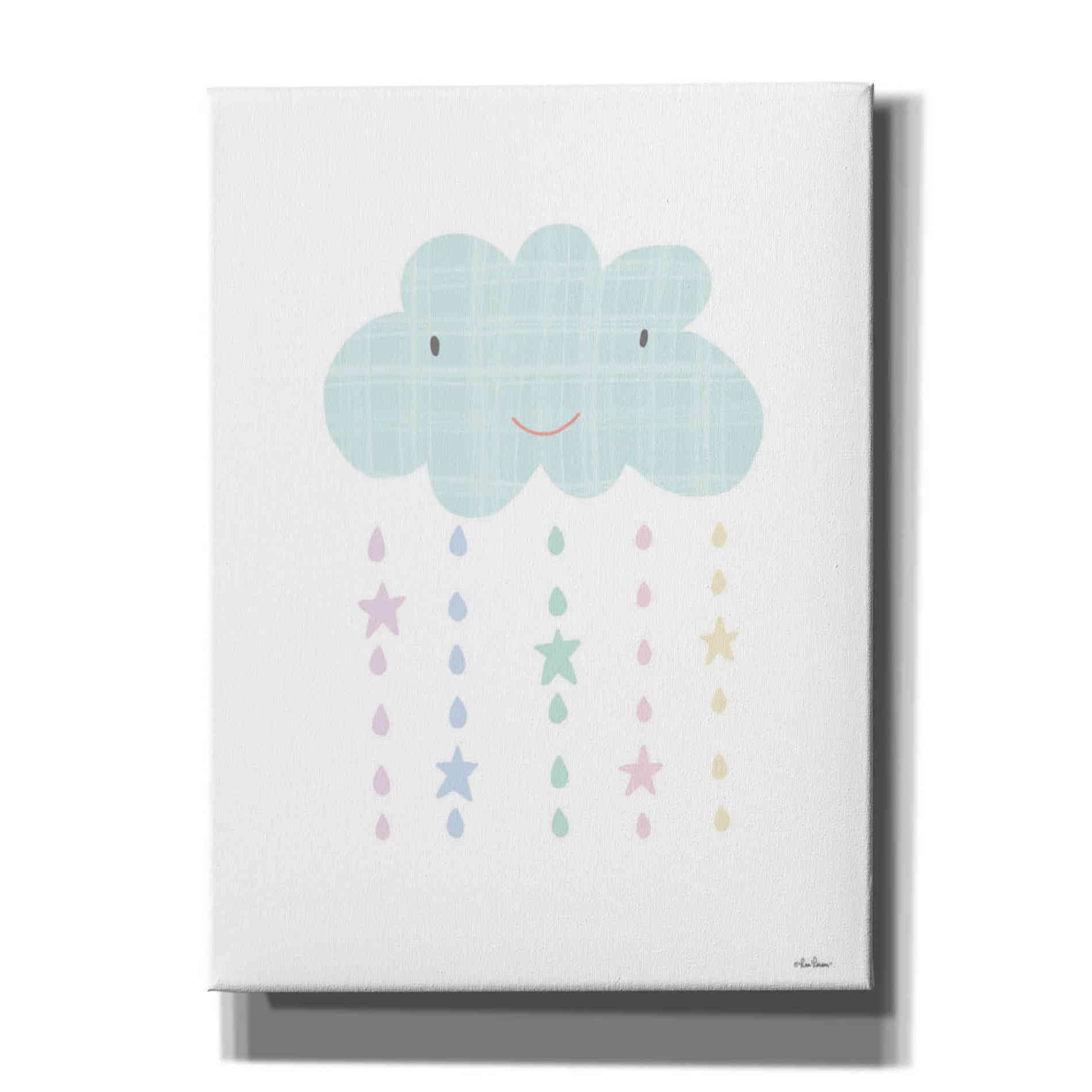 'Star Drops' by Lisa Larson, Canvas Wall Art