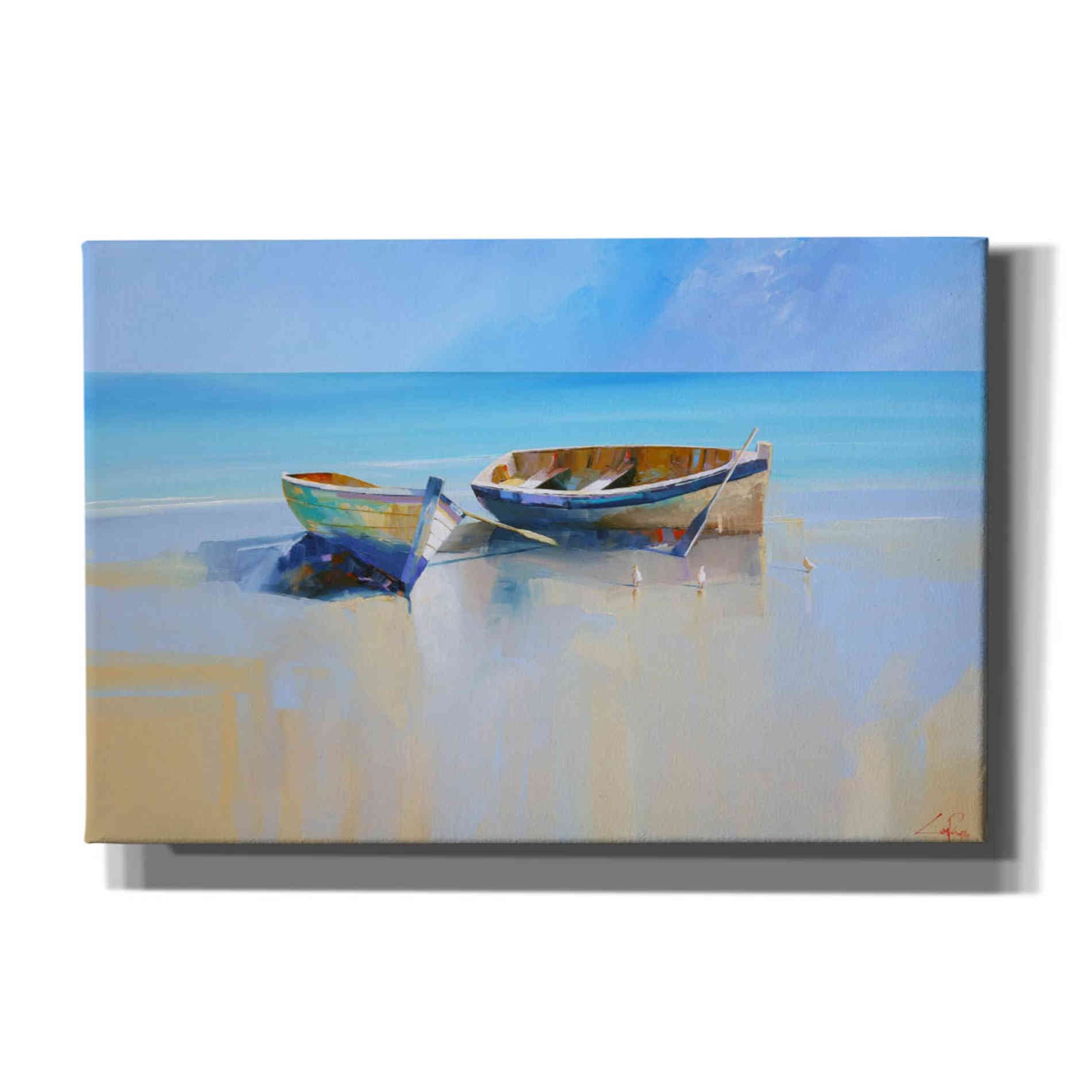 'Afternoon Gulls' by Craig Trewin Penny, Canvas Wall Art