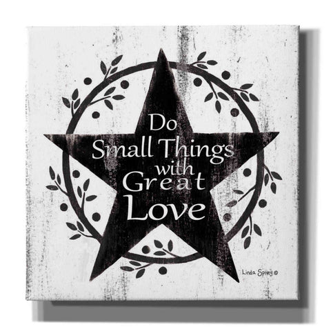 Image of 'Do Small Things with Great Love' by Linda Spivey, Canvas Wall Art
