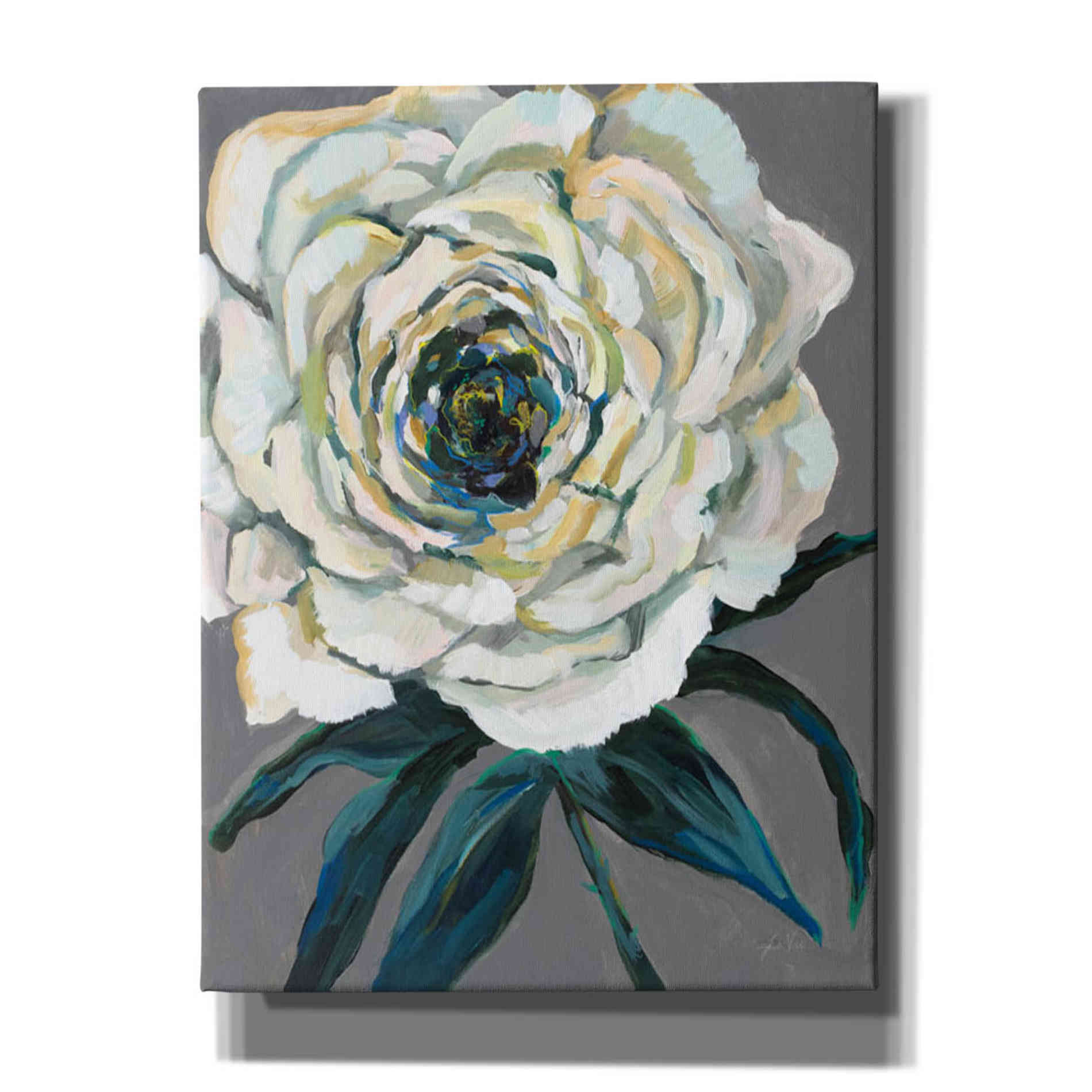 "Rose" by Jeanette Vertentes, Canvas Wall Art,Size C Portrait