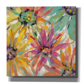 'Abstracted Petals II' by Silvia Vassileva, Canvas Wall Art,Size 1 Square