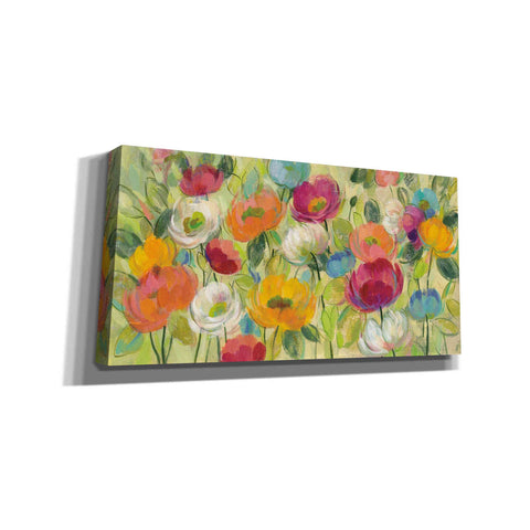 Image of "Chartreuse Garden" by Silvia Vassileva, Canvas Wall Art,Size 2 Landscape