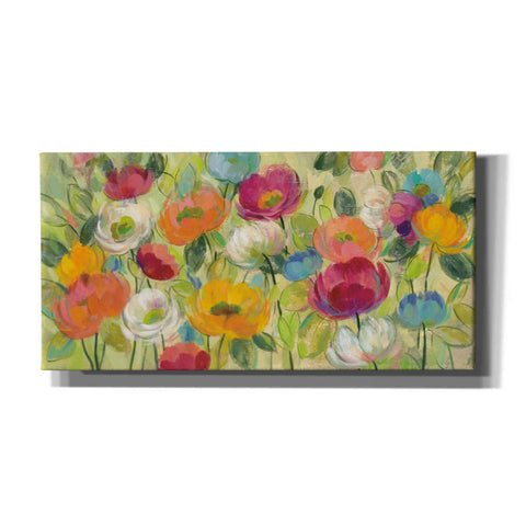 Image of "Chartreuse Garden" by Silvia Vassileva, Canvas Wall Art,Size 2 Landscape