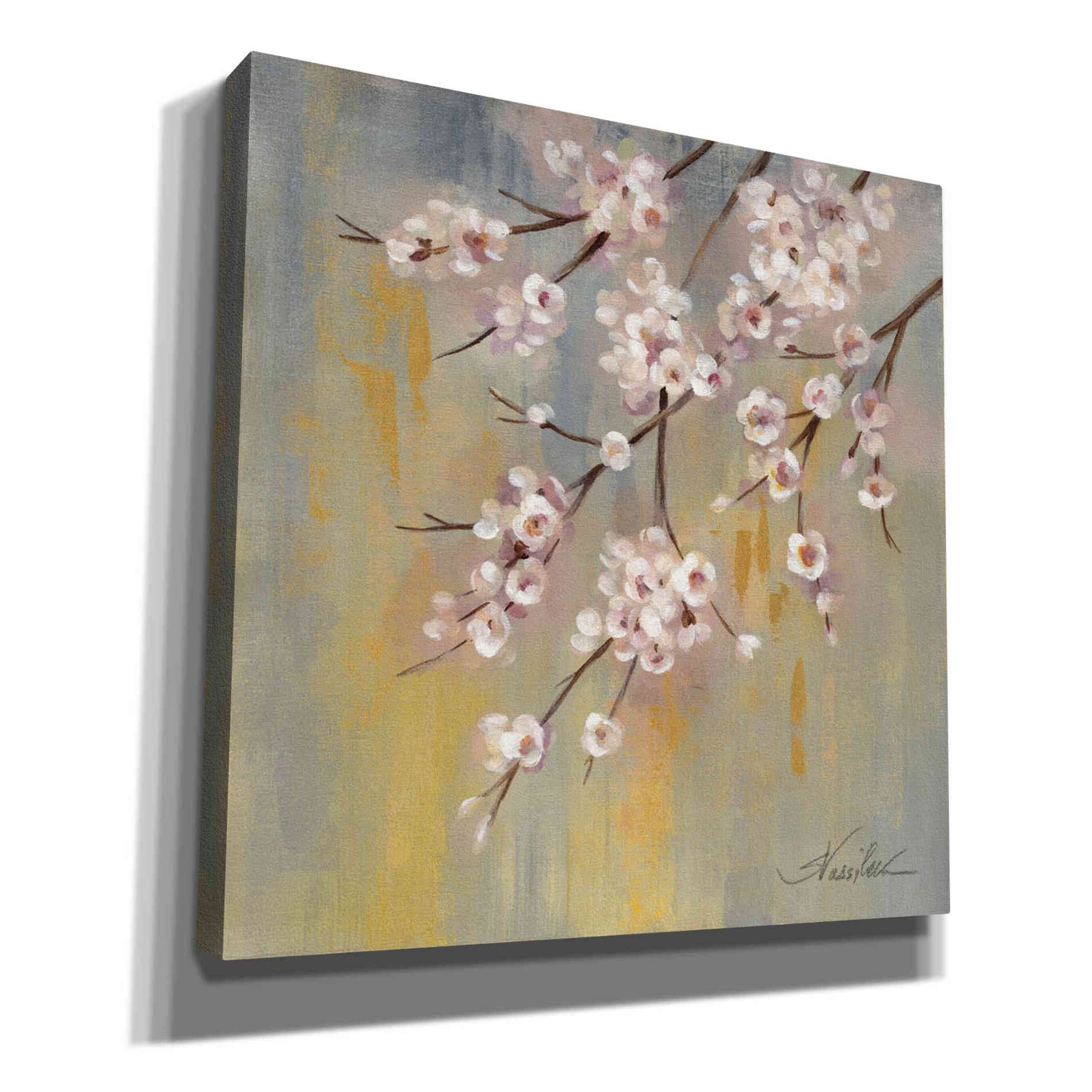 'Cherry Cloud' by Silvia Vassileva, Canvas Wall Art,Size 1 Square