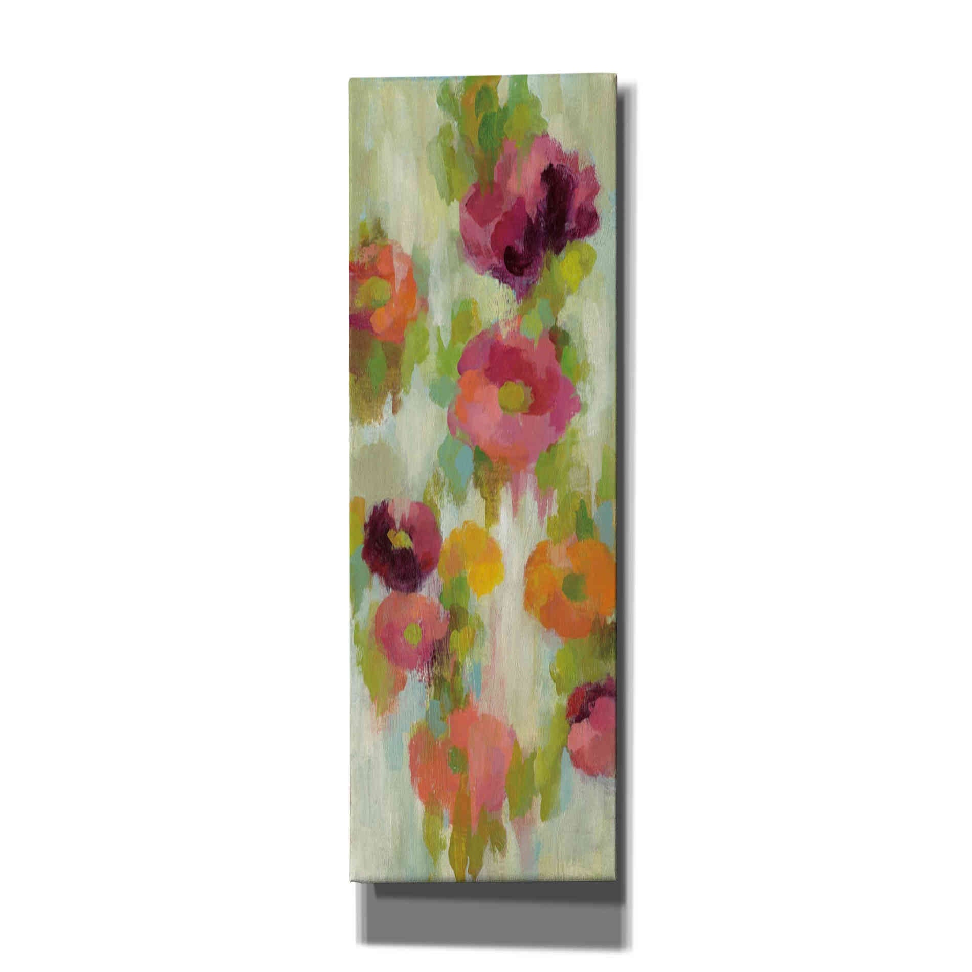 "Coral and Emerald Garden III" by Silvia Vassileva, Canvas Wall Art,Size 3 Portrait