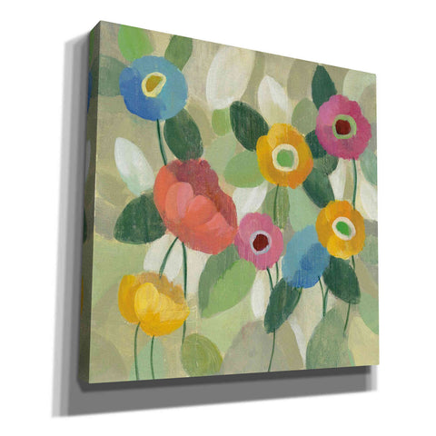 Image of 'Fairy Tale Flowers II' by Silvia Vassileva, Canvas Wall Art,Size 1 Square