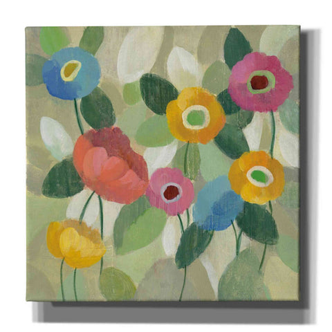 Image of 'Fairy Tale Flowers II' by Silvia Vassileva, Canvas Wall Art,Size 1 Square