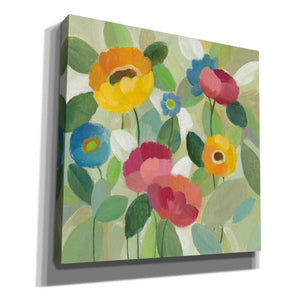 'Fairy Tale Flowers III' by Silvia Vassileva, Canvas Wall Art,Size 1 Square