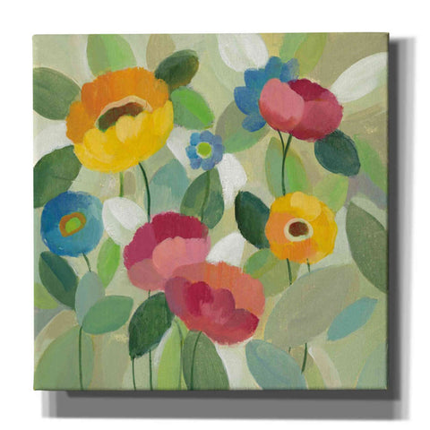 Image of 'Fairy Tale Flowers III' by Silvia Vassileva, Canvas Wall Art,Size 1 Square