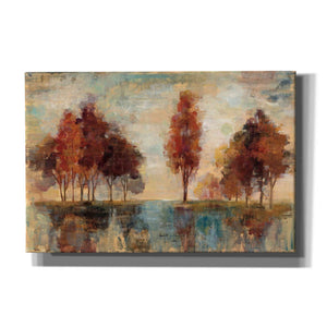 "Field and Forest" by Silvia Vassileva, Canvas Wall Art,Size A Landscape