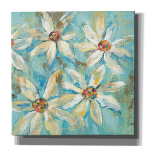 'Fjord Floral II' by Silvia Vassileva, Canvas Wall Art,Size 1 Square