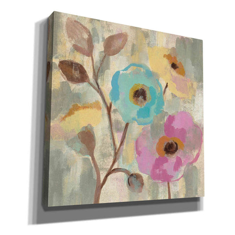 Image of 'Fog and Flowers III' by Silvia Vassileva, Canvas Wall Art,Size 1 Square